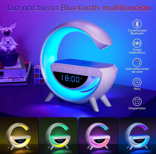 Lampara Parlante Bluetooth Luz Rgb